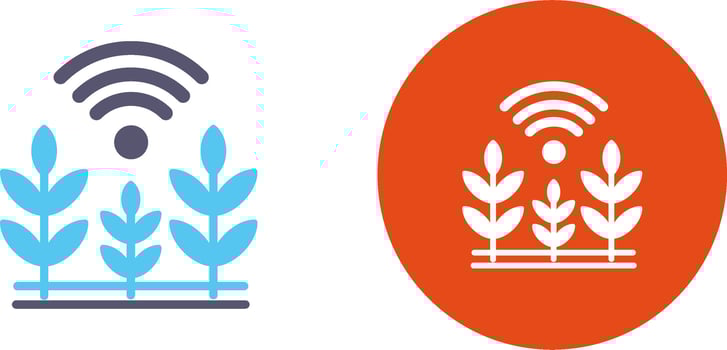 Wheat Icon Design vector