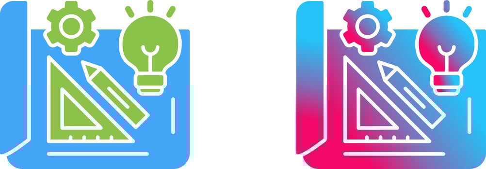 Development Icon Design vector