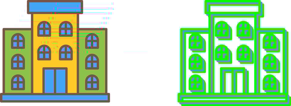 Apartment Icon Design vector