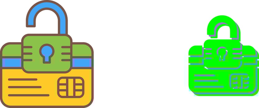 Credit Card Icon Design vector