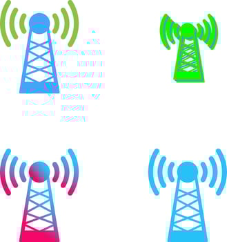 Tower Icon Design vector