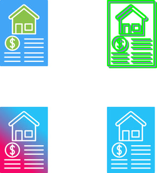 Document Icon Design vector