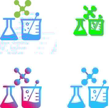 Chemistry Icon Design vector