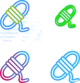 Rope Icon Design vector