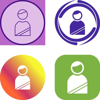 Member Icon Design vector