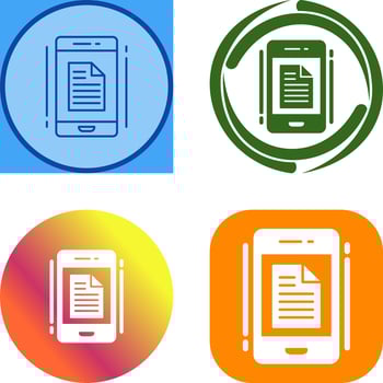 Phone Icon Design vector