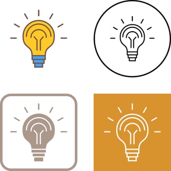 Idea Icon Design vector