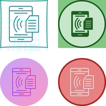 Smart Phone Icon Design vector