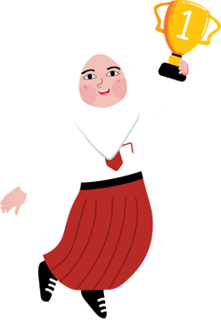 Back to school girl character png