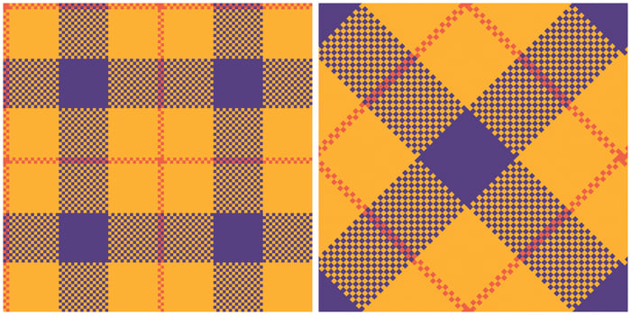 Tartan Plaid Seamless Pattern. Tartan Seamless Pattern. Seamless Tartan Illustration Set for Scarf, Blanket, Other Modern Spring Summer Autumn Winter Holiday Fabric Print. vector
