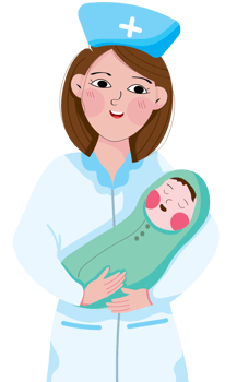 International midwives day illustration png