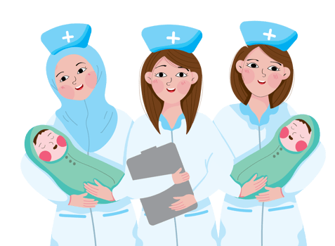 International Midwife Day png