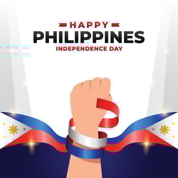 Philippines Independence day design illustration collection vector