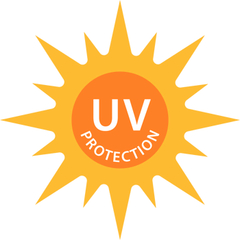 UV radiation protection icon solar ultraviolet light symbol for graphic design, logo, website, social media, mobile app, UI illustration. png
