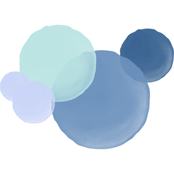Gradient circle background. Abstract watercolor form isolated on transparent background. Vibrant color blending design template png