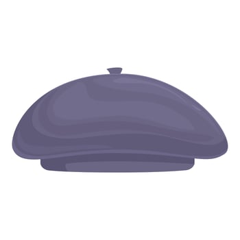 Elegant cloche hat illustration vector