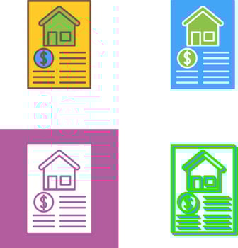 Document Icon Design vector
