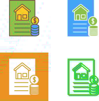 Financial Icon Design vector