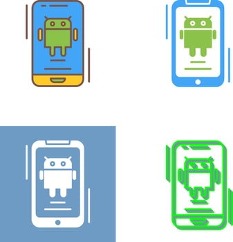 Android Icon Design vector