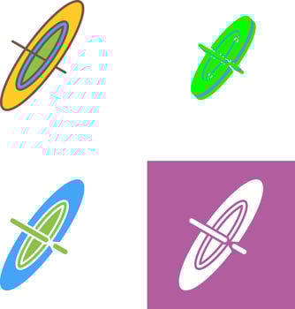 Black Hole Icon Design vector