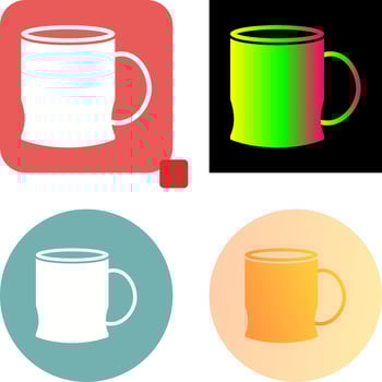 Coffee Cup Icon Design vector