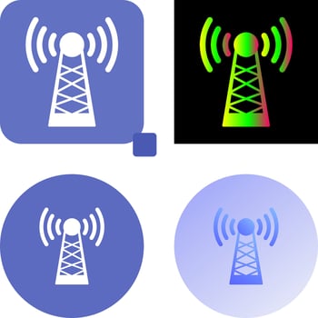 Tower Icon Design vector