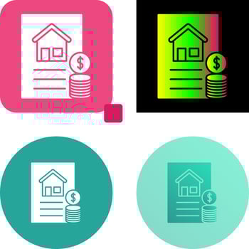 Financial Icon Design vector