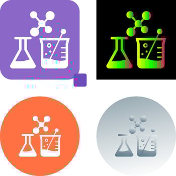 Chemistry Icon Design vector