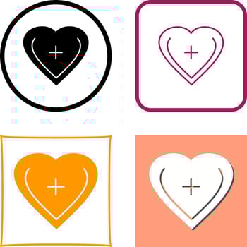 Unique Favorite Icon Design vector