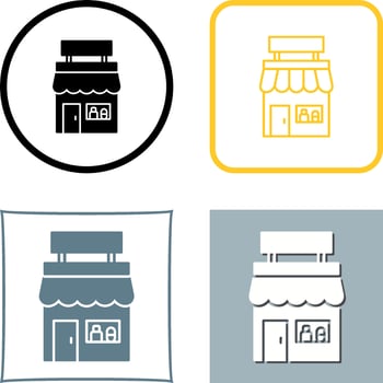 Dispensary Icon Design vector