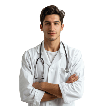 A Doctor Portrait isolated png