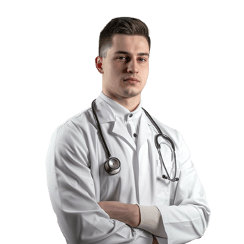 A Doctor Portrait isolated png