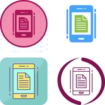 Phone Icon Design vector