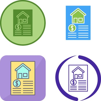 Document Icon Design vector