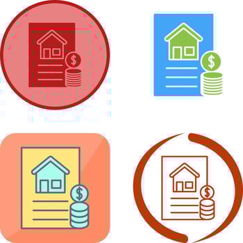 Financial Icon Design vector