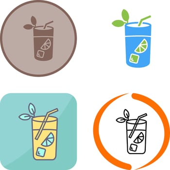 Mojito Icon Design vector