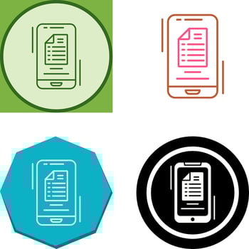 To Do List Icon Design vector