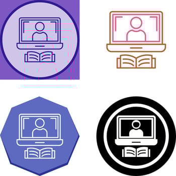 Lesson Icon Design vector