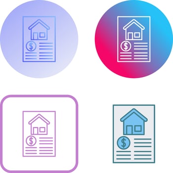 Document Icon Design vector