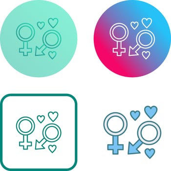 Genders Icon Design vector