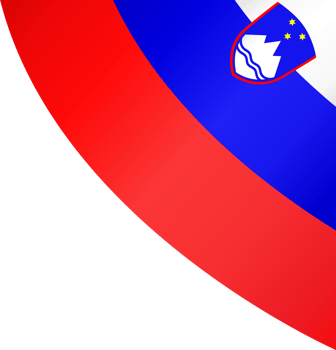 Slovenia flag wave png
