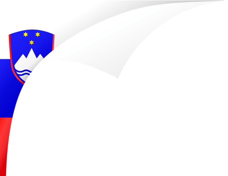 Slovenia flag wave png