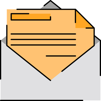 Application Letter Illustration Flat Design Style png