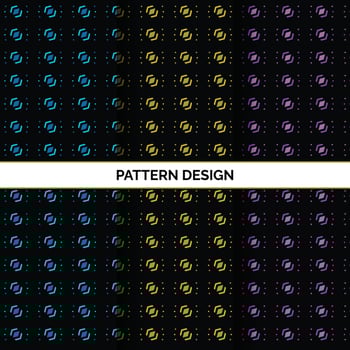 Geometric pattern design. Colorful abstract geometric pattern design. Cloth pattern. Fabric patterns vector