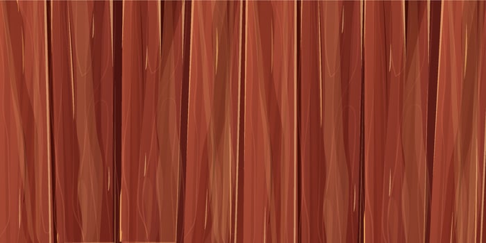 Wooden material board desk, textured surface wood comic background Wall, panel for game, ui design vector