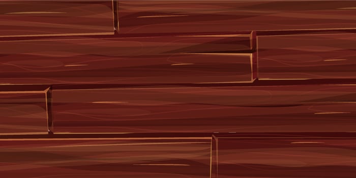 Dark wooden material board desk, textured surface wood comic background Wall, panel for game, ui design vector
