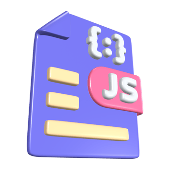 Javascript File 3D Illustration Icon png