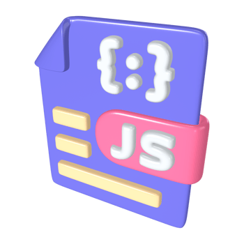 Javascript File 3D Illustration Icon png