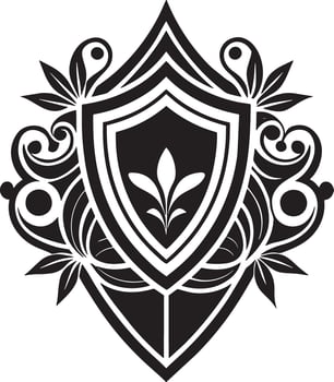App icon design black and white illustration vector