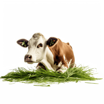 Cows eat grass png